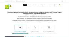 Desktop Screenshot of idealcourses.co.uk