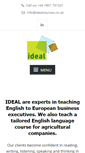 Mobile Screenshot of idealcourses.co.uk